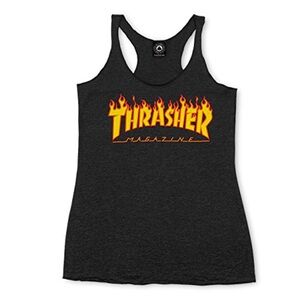 Women’s Thrasher Flame Logo Racerback Tank Top